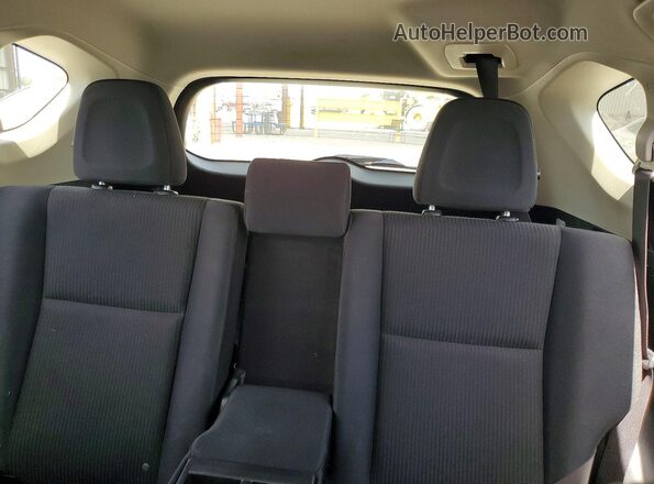 JTMZFREV5JJ160630 2018 TOYOTA RAV4 White უკანა სავარძლების ხედი
