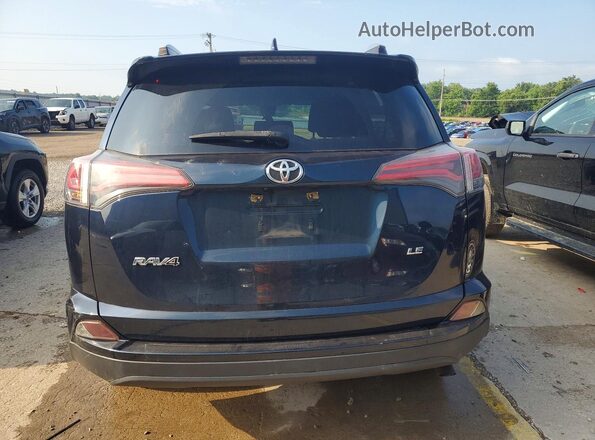 JTMZFREV5JJ730514 2018 TOYOTA RAV4 Blue Widok z tyłu