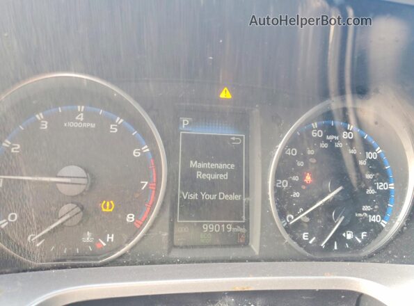 JTMZFREV5JJ730514 2018 TOYOTA RAV4 Blue Widok zestawu wskaźników