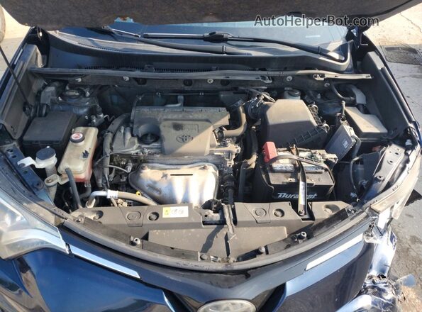 JTMZFREV5JJ730514 2018 TOYOTA RAV4 Blue Widok komory silnika