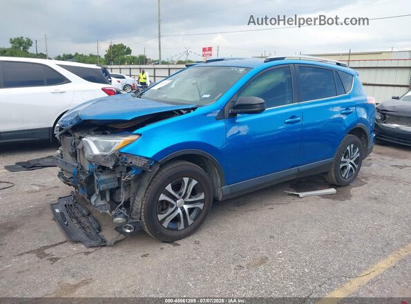 JTMZFREV5JJ747460 2018 TOYOTA RAV4 Blue Передня ліва чверть