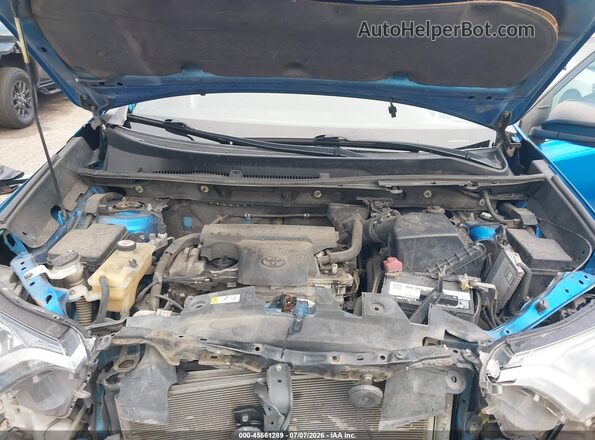 JTMZFREV5JJ747460 2018 TOYOTA RAV4 Blue Вид ззаду