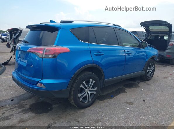 JTMZFREV5JJ747460 2018 TOYOTA RAV4 Blue Задня права чверть