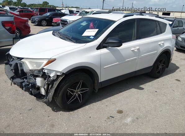 JTMZFREV6GD086495 2016 TOYOTA RAV4 White Առջևի ձախ երեք քառորդ տեսարան