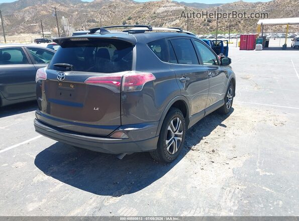 JTMZFREV6GJ095814 2016 TOYOTA RAV4 Gray Задня права чверть