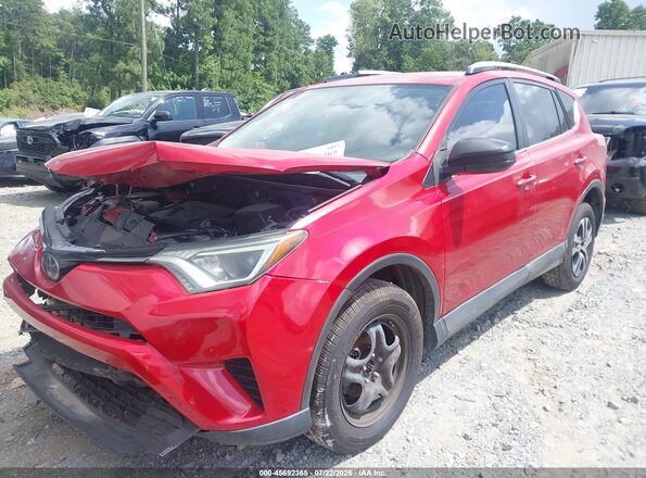 JTMZFREV6HJ117361 2017 TOYOTA RAV4 Red წინა მარცხენა ხედი სამი მეოთხედიდან