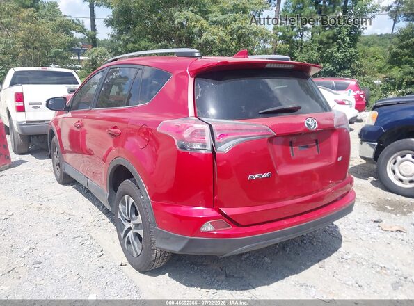 JTMZFREV6HJ117361 2017 TOYOTA RAV4 Red უკანა მარცხენა