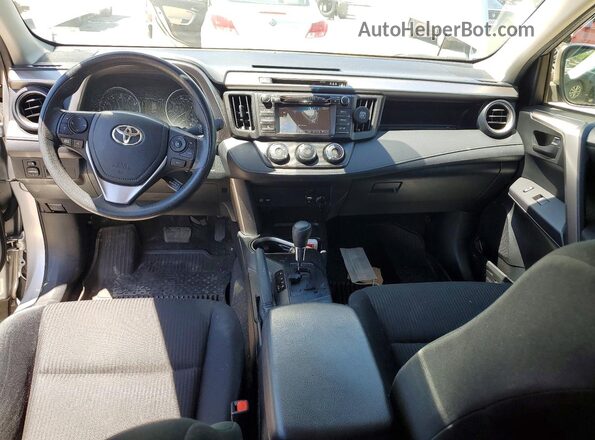 JTMZFREV6JJ166369 2018 TOYOTA RAV4 Silver Вид панелі приладів