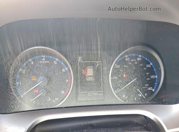JTMZFREV6JJ166369 2018 TOYOTA RAV4 Silver Вид щитка приладів