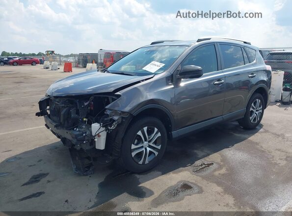 JTMZFREV6JJ167649 2018 TOYOTA RAV4 Gray Vista tres cuartos delantera izquierda