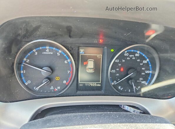JTMZFREV6JJ729405 2018 TOYOTA RAV4 Teal ხელსაწყოთა პანელის ხედი