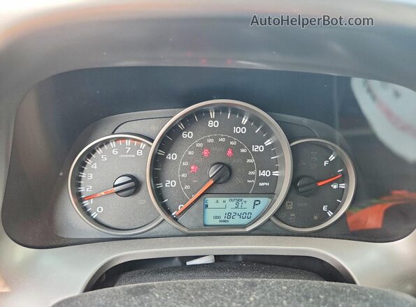 JTMZFREV7GD088501 2016 TOYOTA RAV4 White Instrument cluster view
