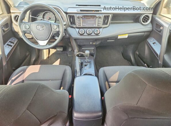 JTMZFREV7GD088501 2016 TOYOTA RAV4 White Dashboard view