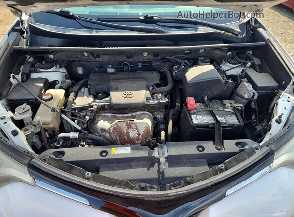 JTMZFREV7GD088501 2016 TOYOTA RAV4 White Engine compartment view