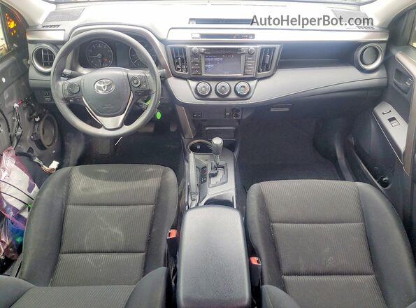 JTMZFREV7JJ178739 2018 TOYOTA RAV4 Gray Առջևի վահանակի տեսք