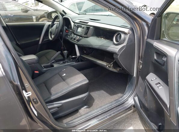 JTMZFREV8GJ077850 2016 TOYOTA RAV4 Gray Widok wnętrza z przodu