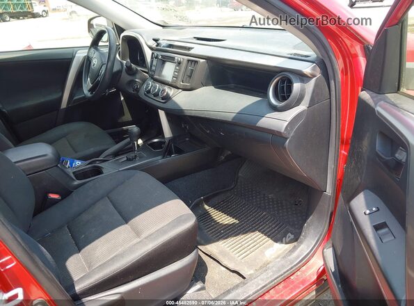 JTMZFREV8HJ119046 2017 TOYOTA RAV4 Red Вид салону спереду