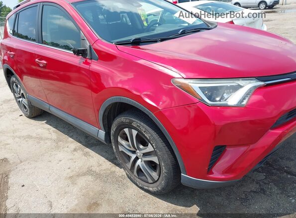 JTMZFREV8HJ119046 2017 TOYOTA RAV4 Red Вид спереду