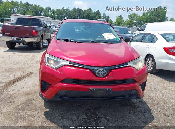JTMZFREV8HJ119046 2017 TOYOTA RAV4 Red Вид щитка приладів