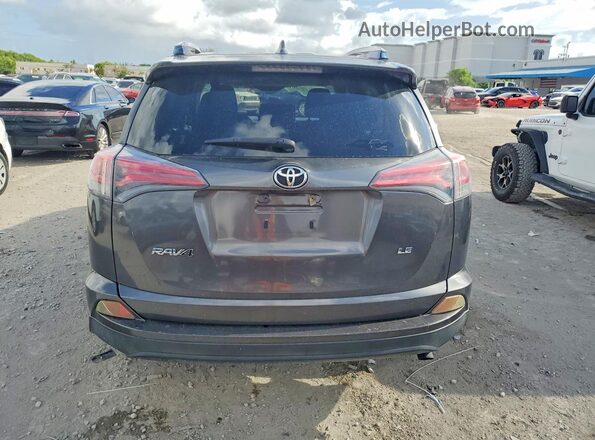 JTMZFREV8HJ700272 2017 TOYOTA RAV4 Серый Вид сзади