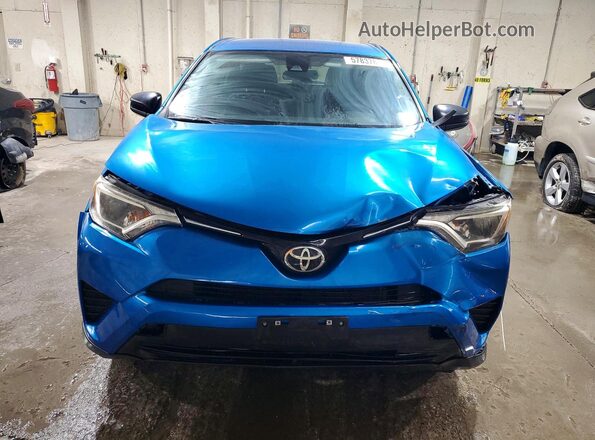 JTMZFREV8JJ726909 2018 TOYOTA RAV4 Blue წინა ხედი