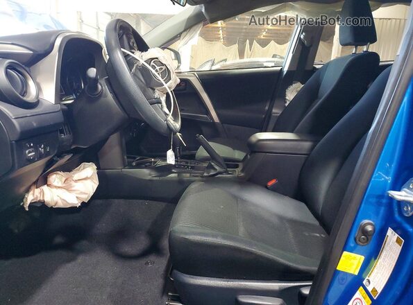 JTMZFREV8JJ726909 2018 TOYOTA RAV4 Blue წინა სალონის ხედი