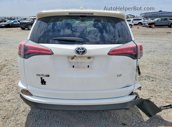 JTMZFREV8JJ732208 2018 TOYOTA RAV White Հետևի տեսք