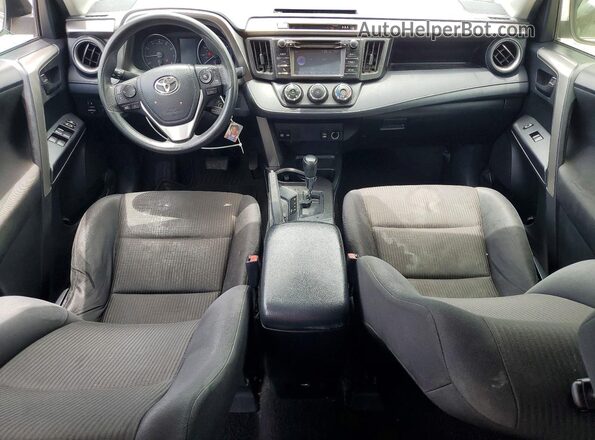 JTMZFREV8JJ732208 2018 TOYOTA RAV White Առջևի վահանակի տեսք