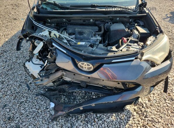JTMZFREV9HJ141623 2017 TOYOTA RAV4 Blue ძრავის განყოფილების ხედი