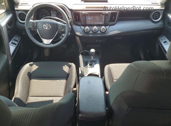 JTMZFREV9JD126253 2018 TOYOTA RAV4 Silver Առջևի վահանակի տեսք