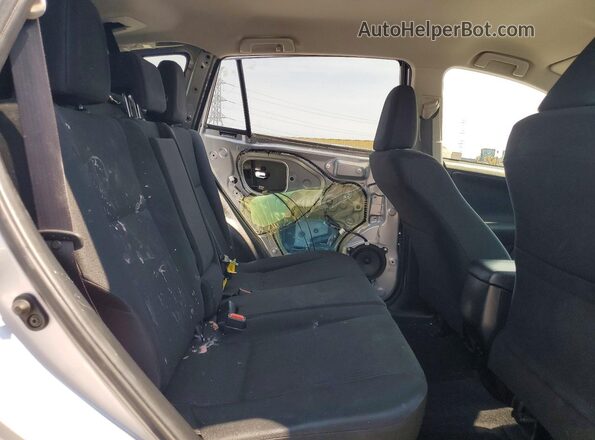 JTMZFREV9JD126253 2018 TOYOTA RAV4 Silver Հետևի նստատեղերի տեսք