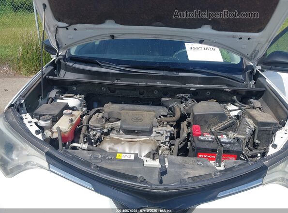 JTMZFREV9JJ154555 2018 TOYOTA RAV4 White Widok z tyłu