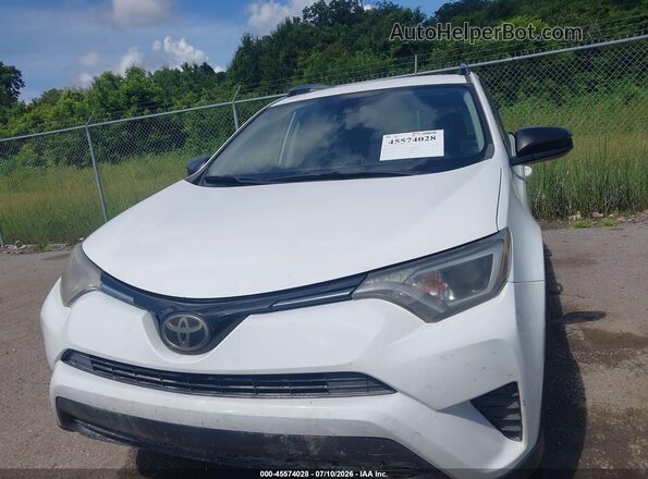 JTMZFREV9JJ154555 2018 TOYOTA RAV4 White Widok zestawu wskaźników