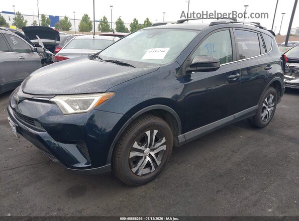 JTMZFREV9JJ174143 2018 TOYOTA RAV4 Blue Vista tres cuartos delantera izquierda