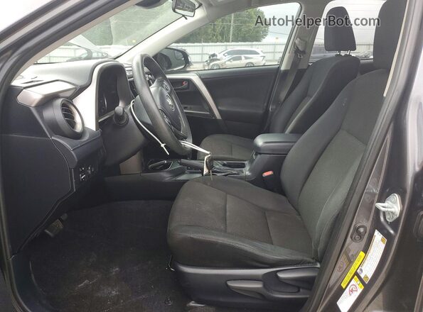 JTMZFREVXHJ125317 2017 TOYOTA RAV4 Gray Widok wnętrza z przodu