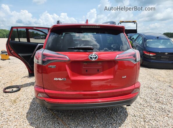 JTMZFREVXHJ138102 2017 TOYOTA RAV4 Red Vista trasera