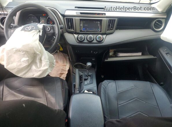 JTMZFREVXHJ718627 2017 TOYOTA RAV4 Blue Widok deski rozdzielczej