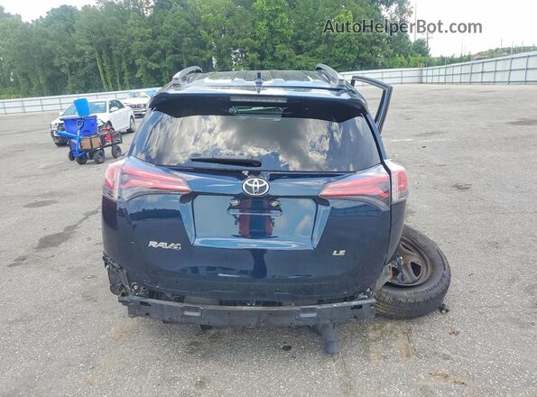 JTMZFREVXHJ718627 2017 TOYOTA RAV4 Blue Widok z tyłu