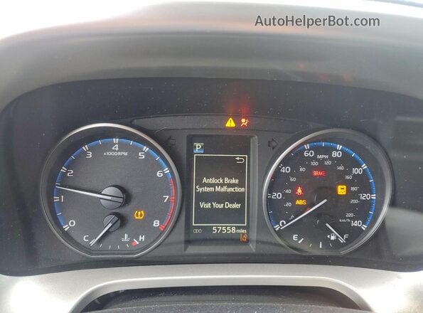 JTMZFREVXHJ718627 2017 TOYOTA RAV4 Blue Widok zestawu wskaźników
