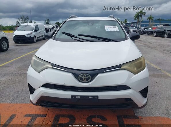 JTMZFREVXJJ152121 2018 TOYOTA RAV4 Белый Вид спереди