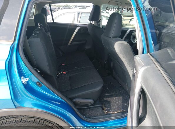 JTMZFREVXJJ205223 2018 TOYOTA RAV4 Blue Vista de la etiqueta del VIN