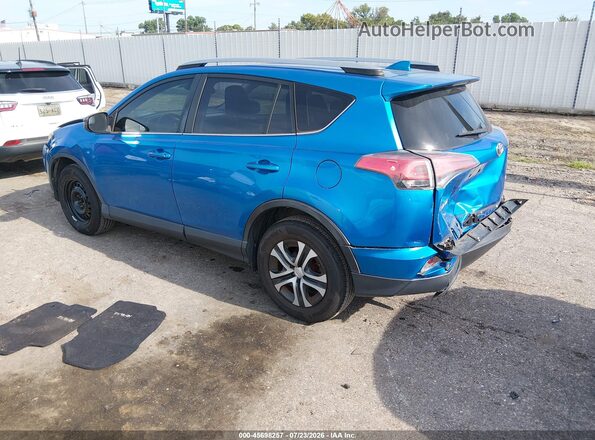 JTMZFREVXJJ205223 2018 TOYOTA RAV4 Blue Trasero izquierdo