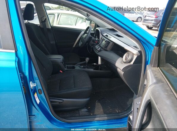 JTMZFREVXJJ205223 2018 TOYOTA RAV4 Blue Vista interior delantera