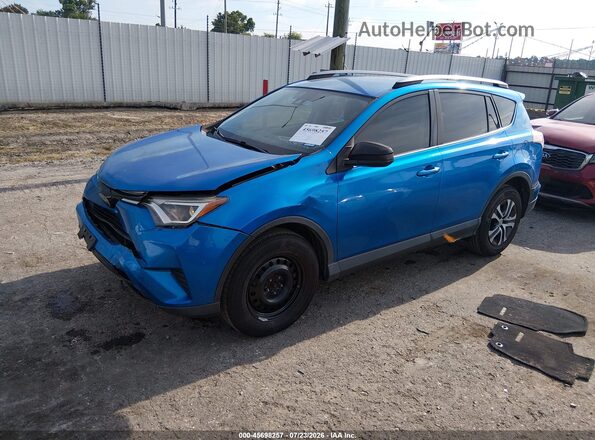 JTMZFREVXJJ205223 2018 TOYOTA RAV4 Blue Vista tres cuartos delantera izquierda