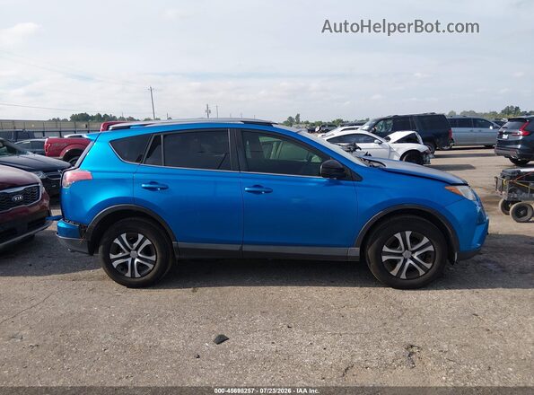 JTMZFREVXJJ205223 2018 TOYOTA RAV4 Blue Vista interior trasera