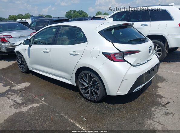 JTNA4MBE8N3161979 2022 TOYOTA COROLLA White Սալոնի 360 աստիճան տեսք