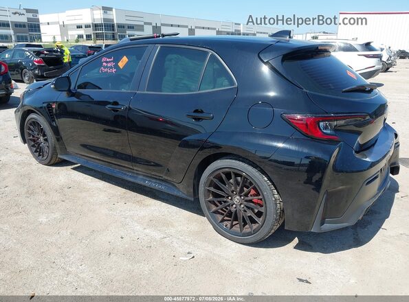 JTNABAAE1PA007151 2023 TOYOTA GR COROLLA Black უკანა მარცხენა