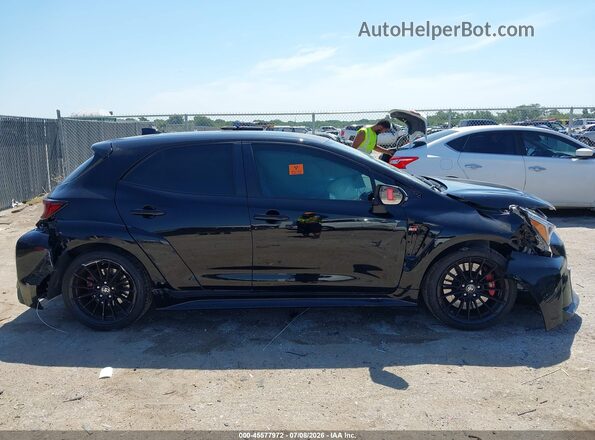 JTNABAAE1PA007151 2023 TOYOTA GR COROLLA Black უკანა სალონის ხედი
