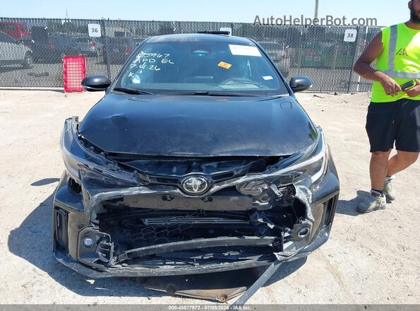 JTNABAAE1PA007151 2023 TOYOTA GR COROLLA Black ხელსაწყოთა პანელის ხედი