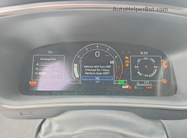 JTNABAAE2RA015570 2024 TOYOTA GR Белый Вид щитка приборов